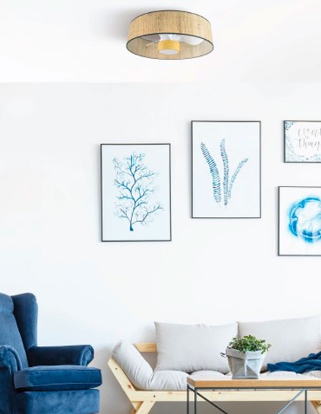 Natasha Fabrilamp Ventilador Blanco Haya