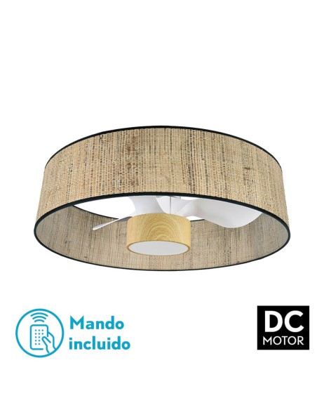 Natasha Fabrilamp Ventilador Blanco Haya