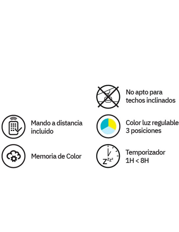 Olga Fabrilamp Ventilador de Techo