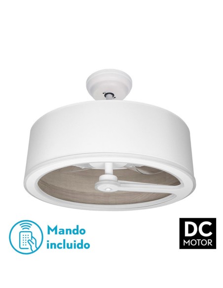 ventilador tatiana madera gris
