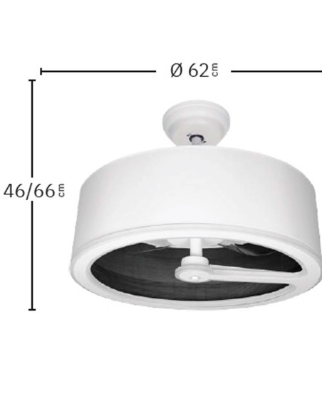 Oferta Ventiladores con Pantalla y Aspas Ocultas