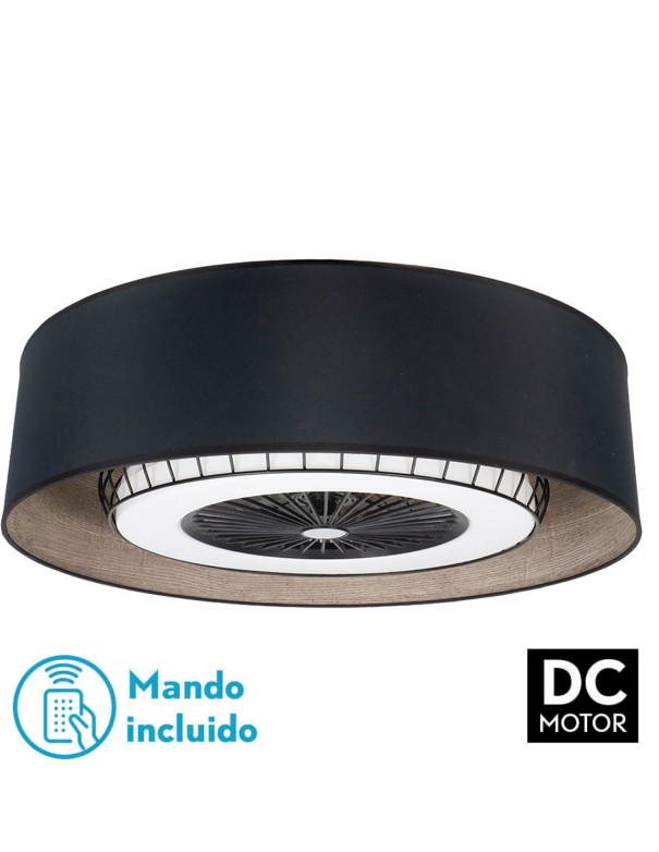 Tania Fabrilamp Ventilador Negro...