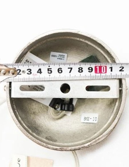 Lámpara Diseño Industrial Acero Níquel