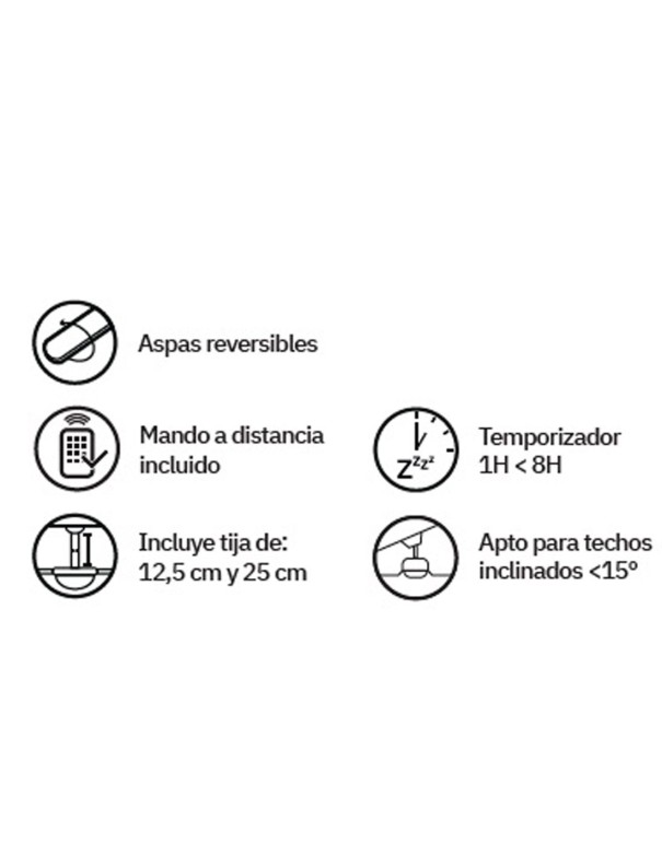 Cesta Fabrilamp Ventilador de Techo