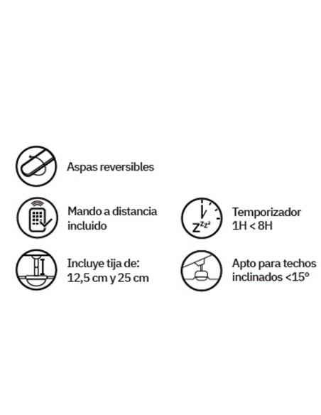 Cesta Fabrilamp Ventilador de Techo