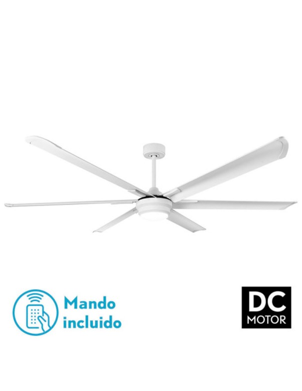 Ventilador Nadir sin luz Motor DC y 6 velocidades. Envío inmediato - Luz  Sevilla