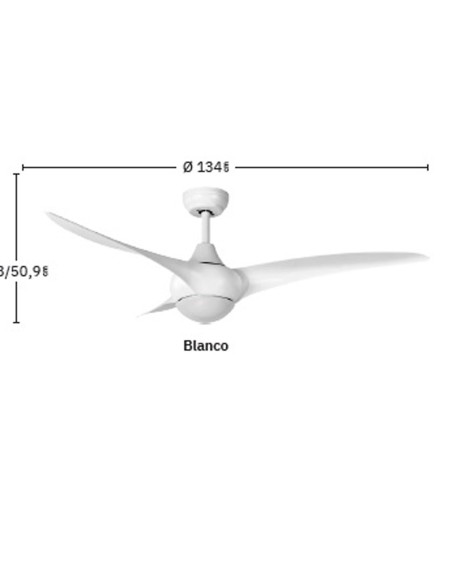 Canea Fabrilamp Ventilador