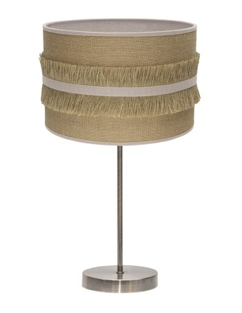 Lámpara de mesa rinconera saco-beig