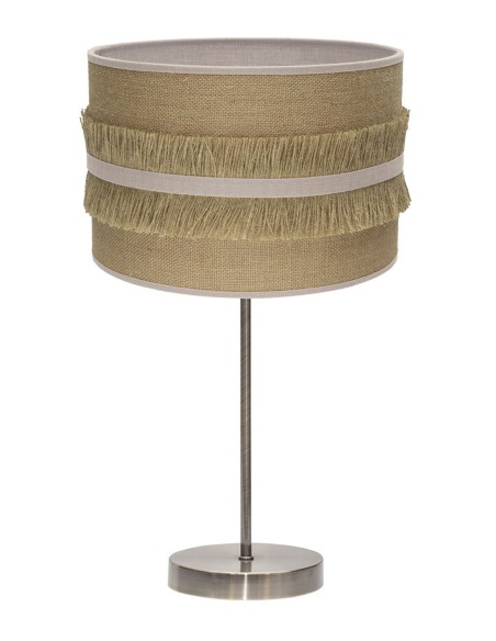Lámpara de mesa rinconera saco-beig