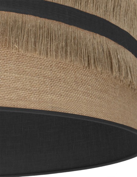 Lámpara rinconera con pantalla de saco barata