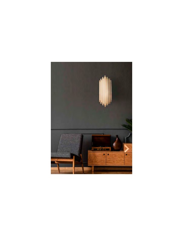 Aplique dorado grande