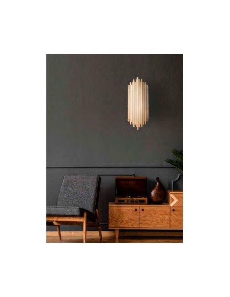 Aplique dorado grande