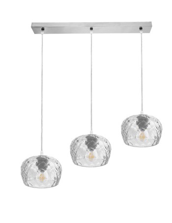 Lámpara regleta cromada económica