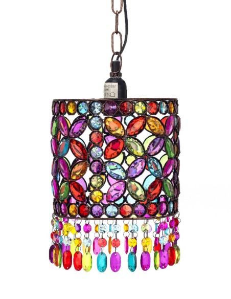 Lámparas Indias Cristal Acrílico