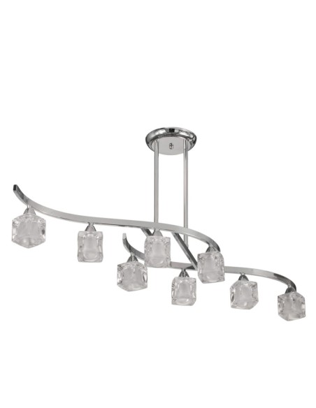 Lámpara moderna 8 luces