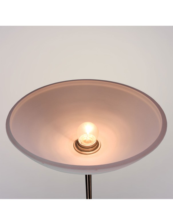 Pie de salón con doble interruptor