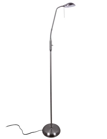 Pie de salón articulado níquel