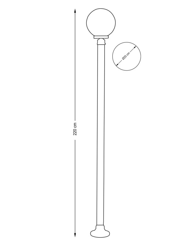 Iluminación Jardín Farolas