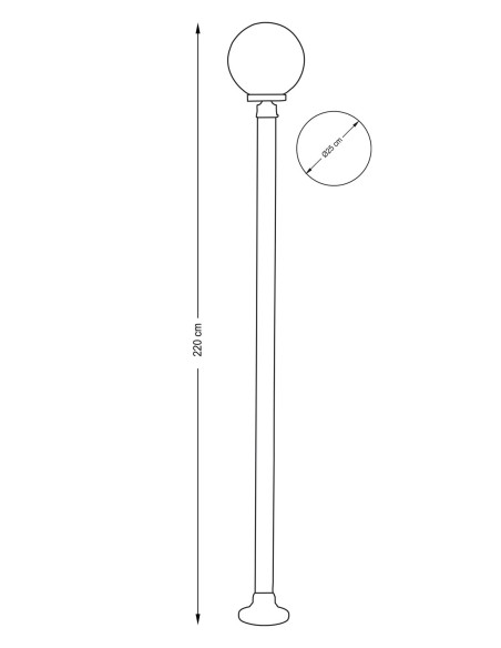 Iluminación Jardín Farolas