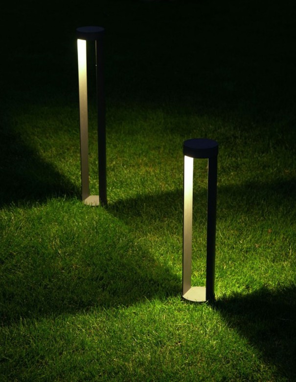 Baliza con sistema cob led