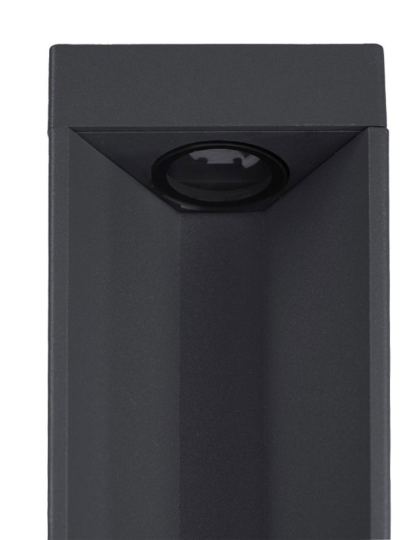 Baliza de suelo aluminio y cristal