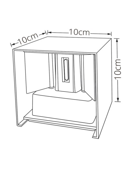 Aplique de pared exterior liquidacion
