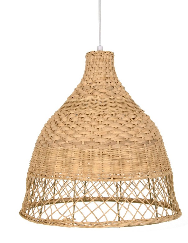 Ofertas lámparas de techo de rattan natural