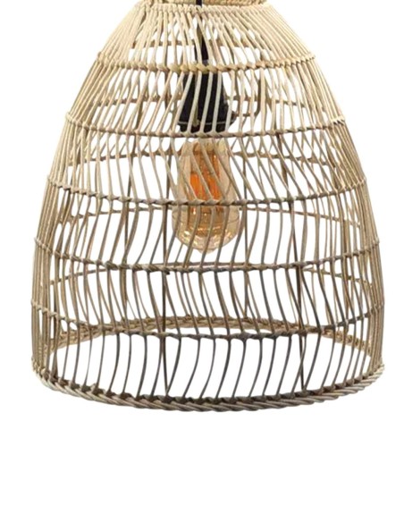 Lámpara rattan barata