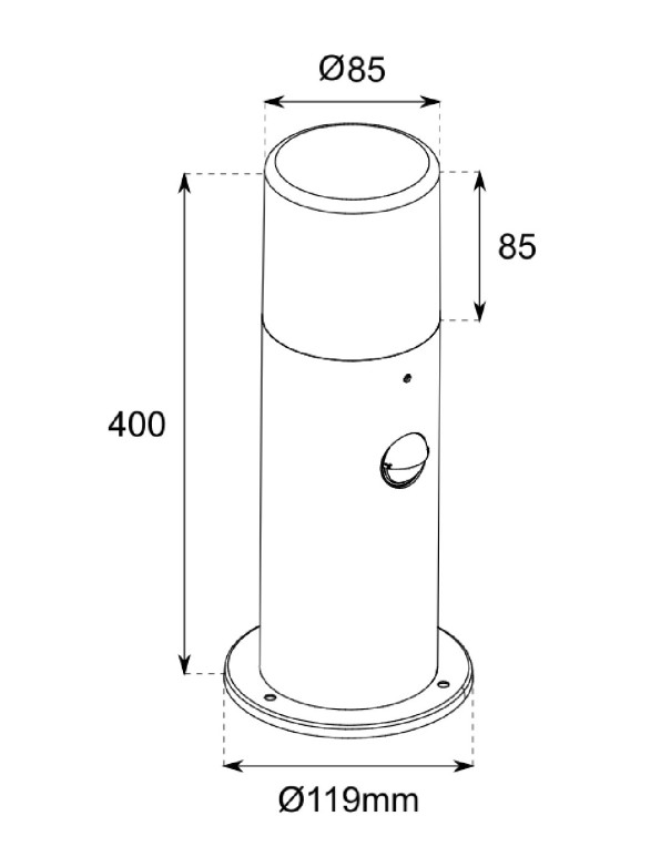 Oferta baliza sensor de movimiento