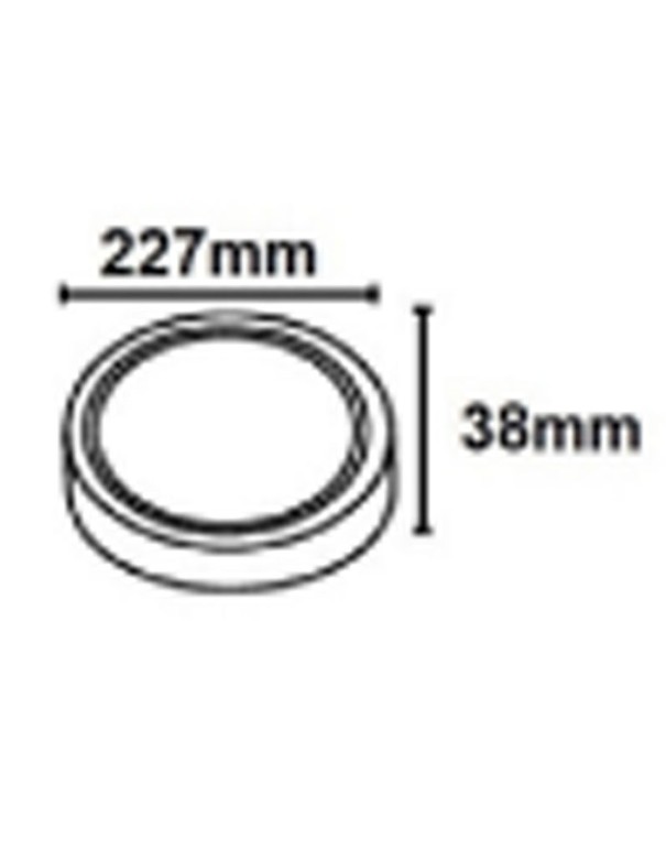 Plafón superficie led barato