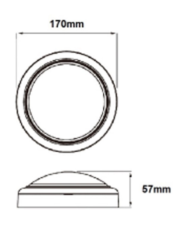 Oferta Plafones Exterior Led Circular
