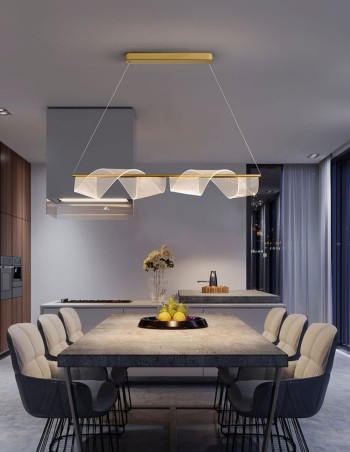 Lámpara Velas oro de Schuller