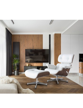 Chaise longue Eames Blanco