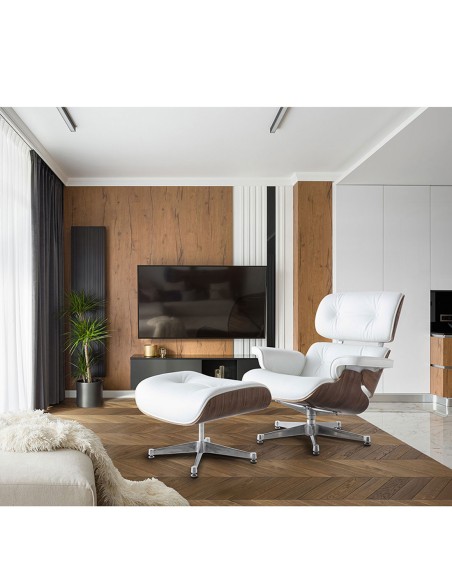 Chaise longue Eames Blanco