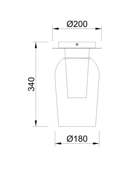 Plafón Nora precio mínimo