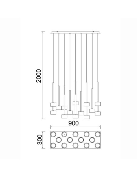 Lámpara de techo Tonic precio mínimo
