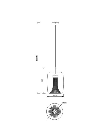 Lámpara colgante Kriss Mantra Oferta