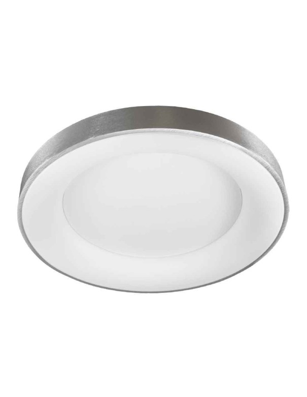 Plafón led 80w plata