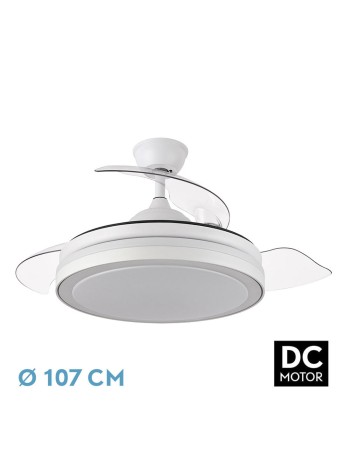 Ventilador retráctil blanco barato