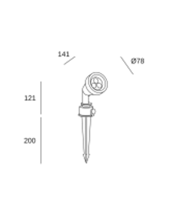 Pincho Exterior para Ambientes Húmedos