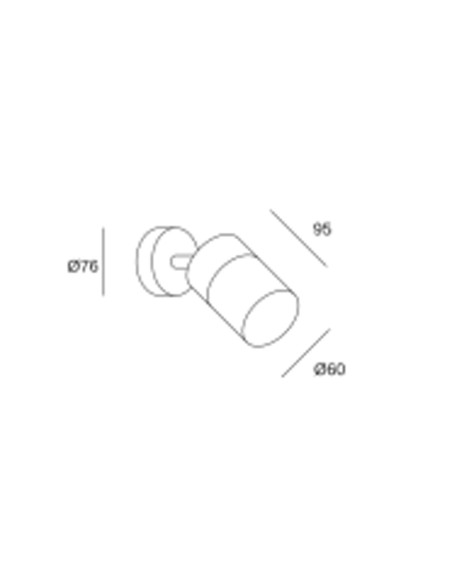 Foco negro exterior barato