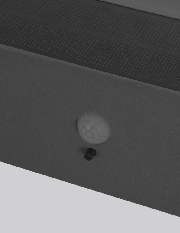 Aplique solar con sensor crepuscular