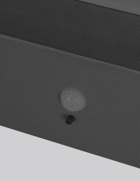 Aplique solar con sensor crepuscular