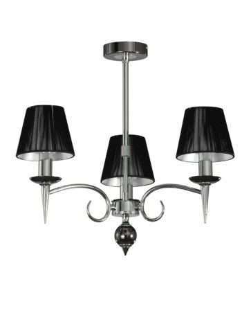 Lámpara de Techo Cromo con...