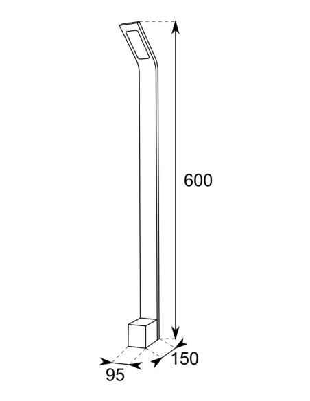 Baliza jardines y parques barata