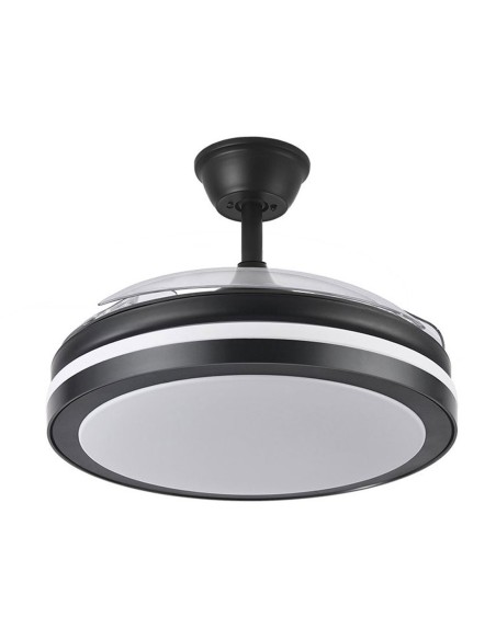 Ventilador de techo negro muy barato