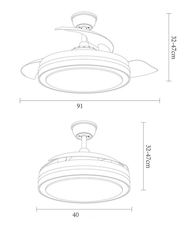 Liquidación ventiladores retráctiles