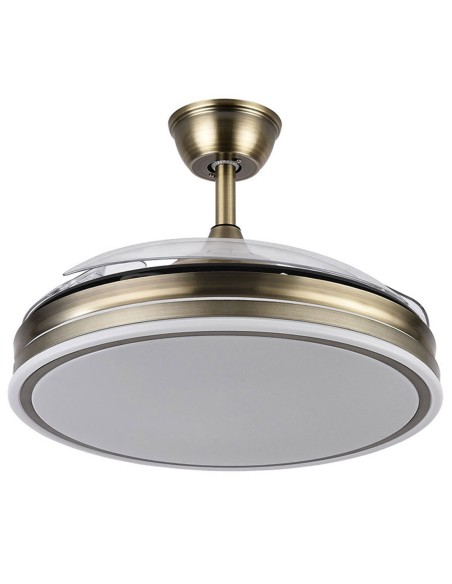 Ventilador Bayomo Fabrilamp cuero 72W