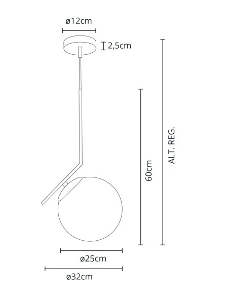 Lámpara Aimee Fabrilamp