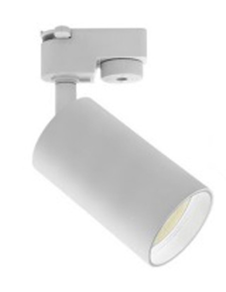 Foco carril monofásico blanco